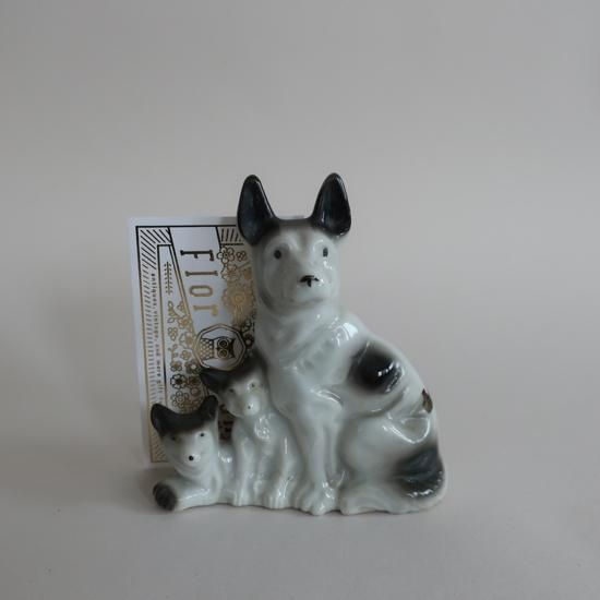vintage ceramic made in JAPAN Dog object/ビンテージ 陶器製 vintage ceramic made in JAPAN Dog object/ビンテージ 陶器製