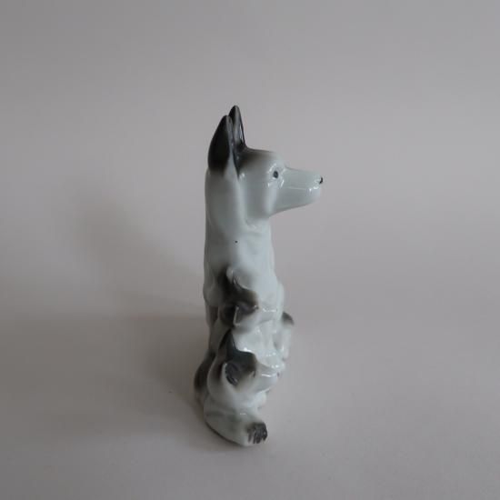 vintage ceramic made in JAPAN Dog object/ビンテージ 陶器製 vintage ceramic made in JAPAN Dog object/ビンテージ 陶器製