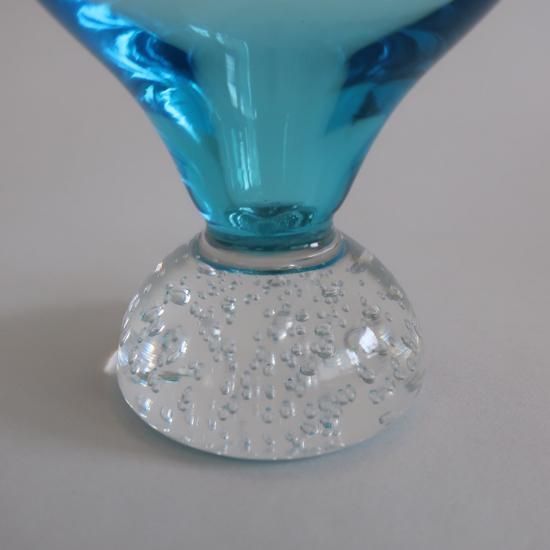 Vintage Bubble Bottomed Glass/ビンテージ バブル ボトム