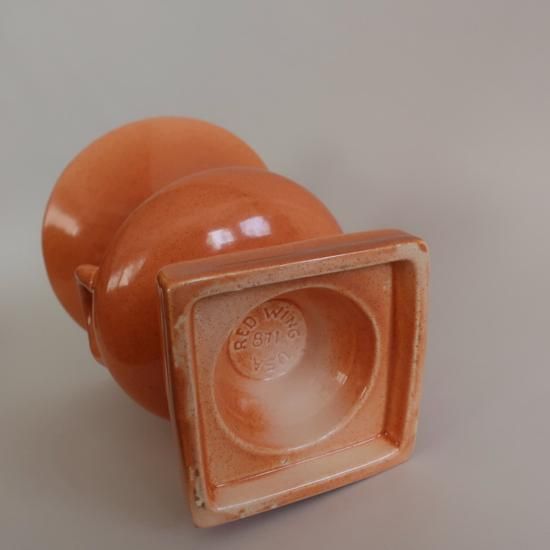 Vintage 50's Red Wing Pottery ceramic flower vase/ビンテージ