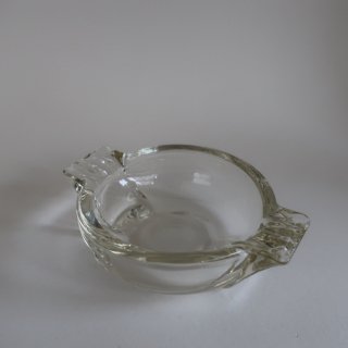 Vintage Glass ash tray/ビンテージ ガラス アッシュトレー/灰皿/ガラストレー(A613)