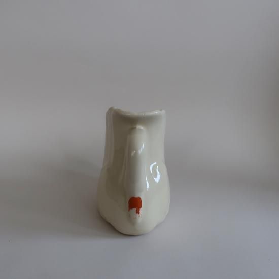 フラワーベース　花瓶　ビンテージ Vintage ceramic swan flower vase/ビンテージ 陶器 スワン