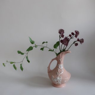 Vintage Hull Art Pottery Pink Ceramic flower vase/ӥơ ƫ ԥ ե١/(A645)