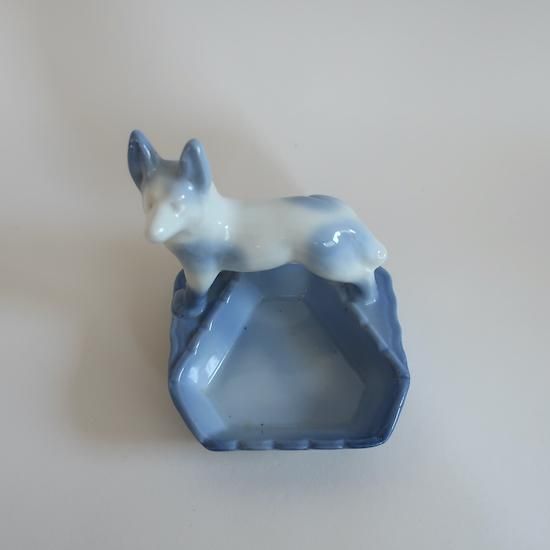 Vintage Ceramic Dog Accessory Tray /Ash Tray /ビンテージ Vintage Ceramic Dog Accessory Tray /Ash Tray /ビンテージ