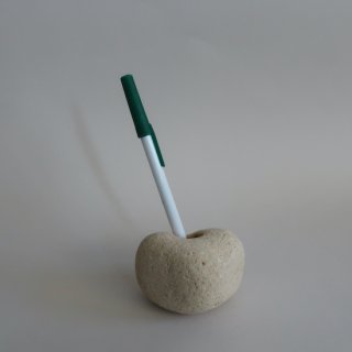USA Stone Pen Stand / Holder / Object/石製 ペン立て オブジェ/ホルダー(A672)