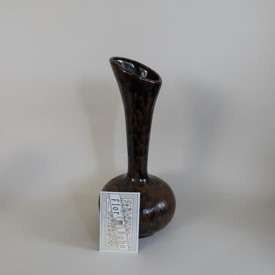 花瓶・フラワースタンド Vintage Flower vase-brown 花瓶・フラワースタンド Vintage Flower vase-brown