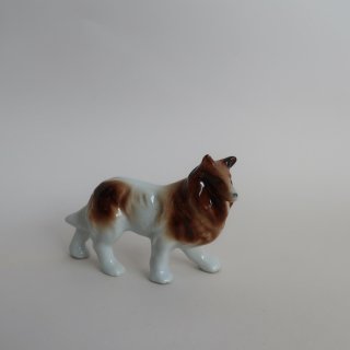 Vintage Ceramic Dog object/ビンテージ 陶器製 犬 オブジェ/置物(A696)