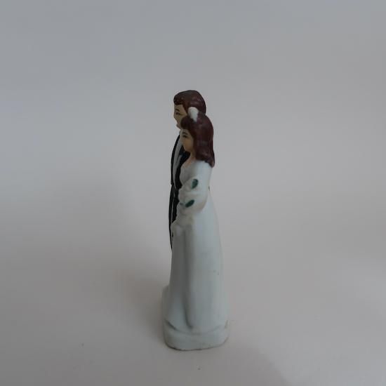 LENOX 美女と野獣 ウェディング ケーキトッパー 陶器 フィギュア