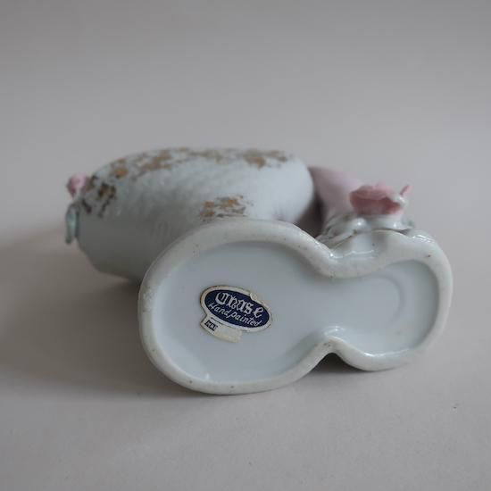 Vintage ceramic hand motif flower vase/ビンテージ 陶器 Vintage ceramic hand motif flower vase/ビンテージ 陶器