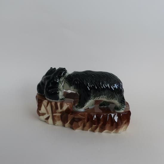 SEVEN LEAVESベアー、熊、小物入れ、ヴィンテージ、自宅保管中古 SEVEN LEAVESベアー、熊、小物入れ、ヴィンテージ、自宅保管中古