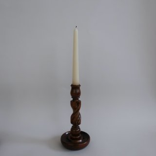 Vintage Wood Candle Holder/ӥơ   ɥۥ/(A734)
