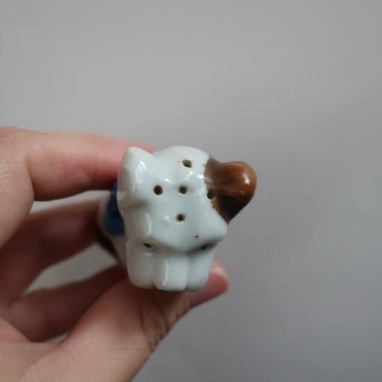 Vintage Dog Salt&Pepper pair set/ビンテージ 陶器 犬 ソルト Vintage Dog Salt&Pepper pair set/ビンテージ 陶器 犬 ソルト