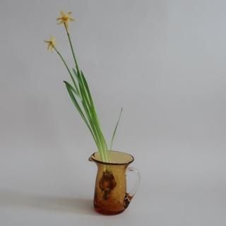 ヴィンテージ  花差　花器　イングランド製 西ドイツ製ヴィンテージ花瓶｜アンバーデザイン