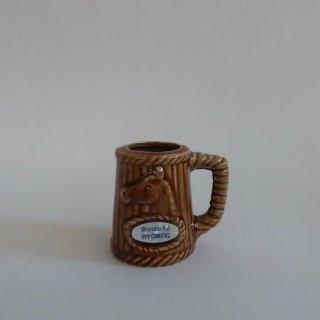 Vintage Ceramic Horse mini mug /ӥơ ƫ ϥ ߥ ޥ(A826)