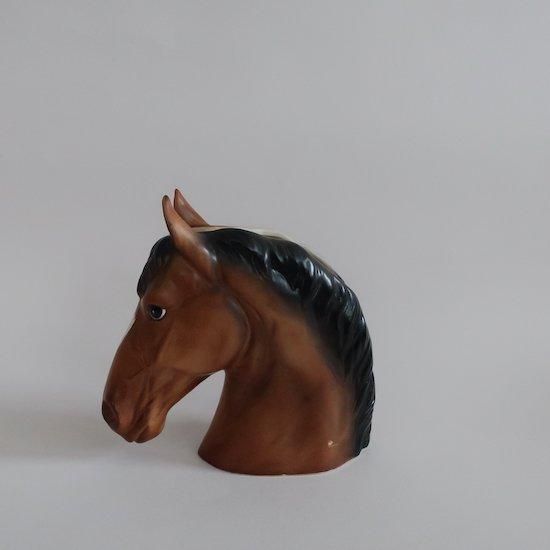 Vintage ceramic horse flower vase/ビンテージ LEFTON社製 陶器
