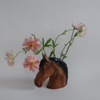 Vintage ceramic horse flower vase/ӥơ LEFTON ƫ  ե١/(A828)