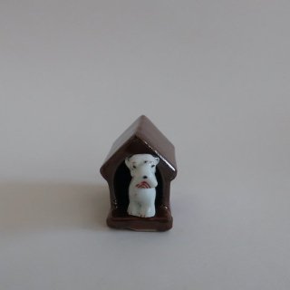 Vintage 1950s made in JAPAN Ceramic Dog object/ӥơ ƫ  ֥/ʪ(A830)