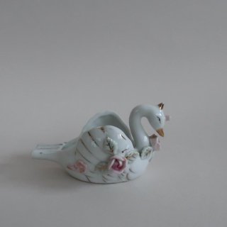 Vintage 1950s Ceramic swan ash tray /ӥơ ƫ Ļ ʪ(A831)