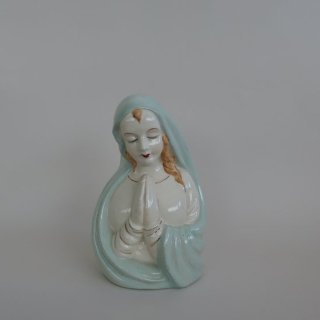 Vintage 1950s Ceramic Mary motif Object /ӥơ ƫ ޥꥢͥ ֥(A839)