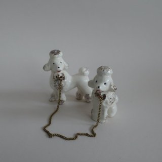 Vintage 50's Ceramic Dog object/ӥơ ƫ  ֥/ʪ(A852)