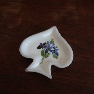 Vintage Milk Glass Trump mini Plate /ӥơ ߥ륯饹 ȥץ ߥ ץ졼(A868)