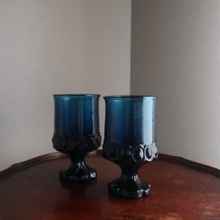 Vintage Tiffin Franciscan  Maderia Goblet Glass/ӥơ 1960-70's 饹(A874)