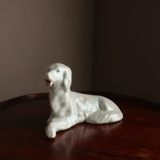 Vintage Ceramic Dog object/ӥơ ƫ  ֥/ʪ(A876)