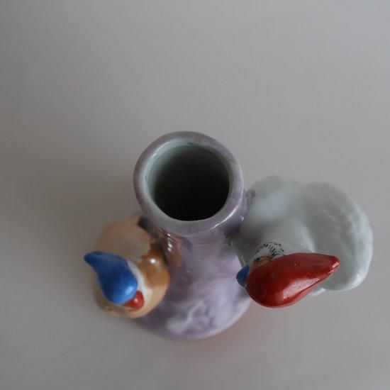 Vintage Ceramic Tree×Birds flower vase/ビンテージ TT Takito Vintage Ceramic Tree×Birds flower vase/ビンテージ TT Takito