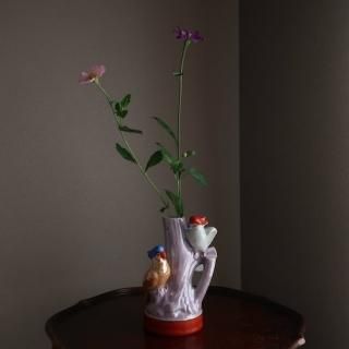 Vintage Ceramic TreeBirds flower vase/ӥơ TT Takito ƫ Ļ ե١/(A883)