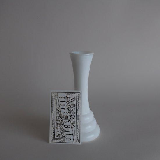Vintage milk glass flower vase/ビンテージ ミルクガラス Vintage milk glass flower vase/ビンテージ ミルクガラス