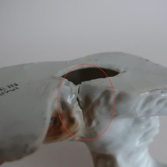 Vintage Ceramic Dog object/ビンテージ 陶器製 犬 オブジェ Vintage Ceramic Dog object/ビンテージ 陶器製 犬 オブジェ
