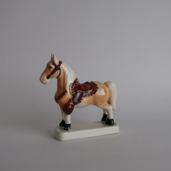 馬オブジェ Vintage Ceramic Horse object/ビンテージ 陶器製 馬 オブジェ