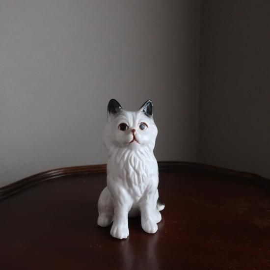 Vintage Ceramic Cat Object/ビンテージ 陶器製 猫 オブジェ Vintage Ceramic Cat Object/ビンテージ 陶器製 猫 オブジェ