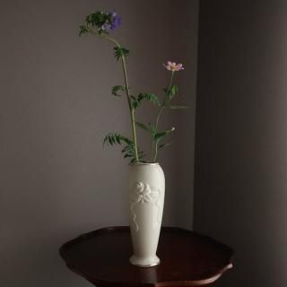 Vintage Lenox Ivory Rose Blossom flower vase/ӥơ Lenox ƫ ե١/ִ/(A917)
