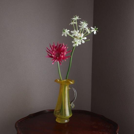 【ご予約品】 華道道具 ふきで N159BIS アンティークブロンズ一輪差 花瓶 花瓶・フラワースタンド