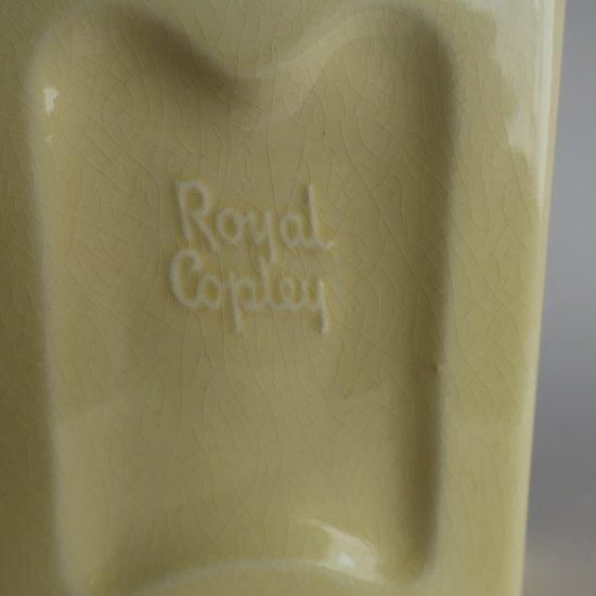 フラワーベース３角シール 1954〜1974 Vintage 1950s ceramic Horse flower vase/ビンテージ 馬