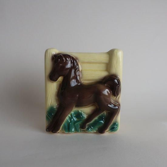 Vintage 1950s ceramic Horse flower vase/ビンテージ 馬 Vintage 1950s ceramic Horse flower vase/ビンテージ 馬