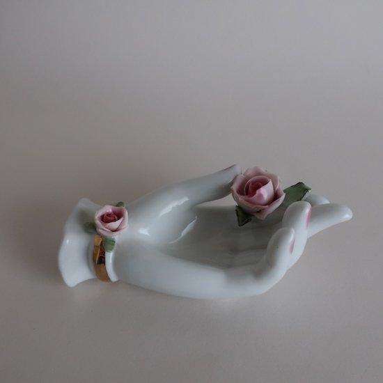 Vintage 1950s Ceramic Hand Motif Tray/ビンテージ 陶器 ハンド Vintage 1950s Ceramic Hand Motif Tray/ビンテージ 陶器 ハンド