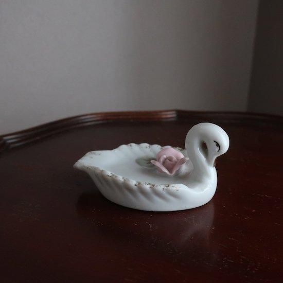 Vintage 1950s Ceramic Swan Tray/ビンテージ 陶器 スワン 小物 Vintage 1950s Ceramic Swan Tray/ビンテージ 陶器 スワン 小物