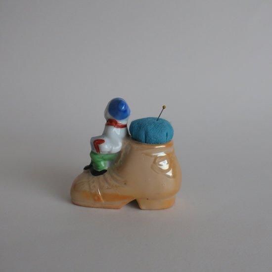 Vintage Pierrot Pin Cushion Figurine/ビンテージ 針山 ピン