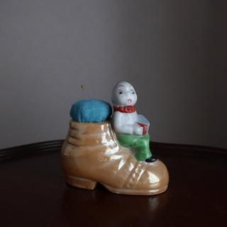 Vintage Pierrot Pin Cushion Figurine/ӥơ ˻ ԥ󥯥å ֥(A935)