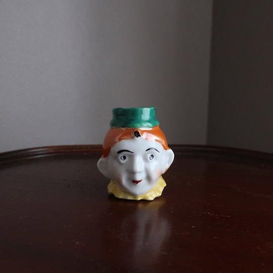Vintage Germany Ceramic Tooth Pick Holder Figurine Vintage Germany Ceramic Tooth Pick Holder Figurine