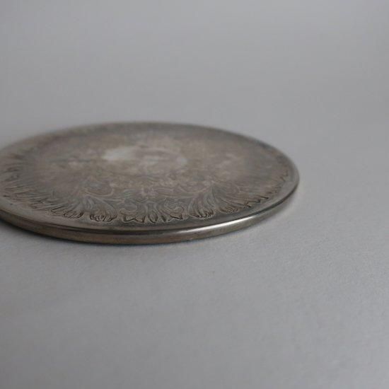 Vintage Silver Coaster 6 Pieces and Holder Set/ビンテージ