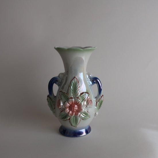 Vintage Made in BRAZIL Lusterware Ceramic flower vase Vintage Made in BRAZIL Lusterware Ceramic flower vase