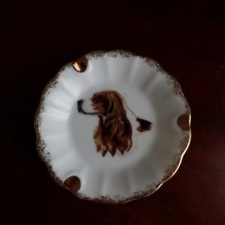 Vintage Dog Small Plate Ash Tray/ӥơ  ⡼ ץ졼/åȥ졼/ʪ(A951)