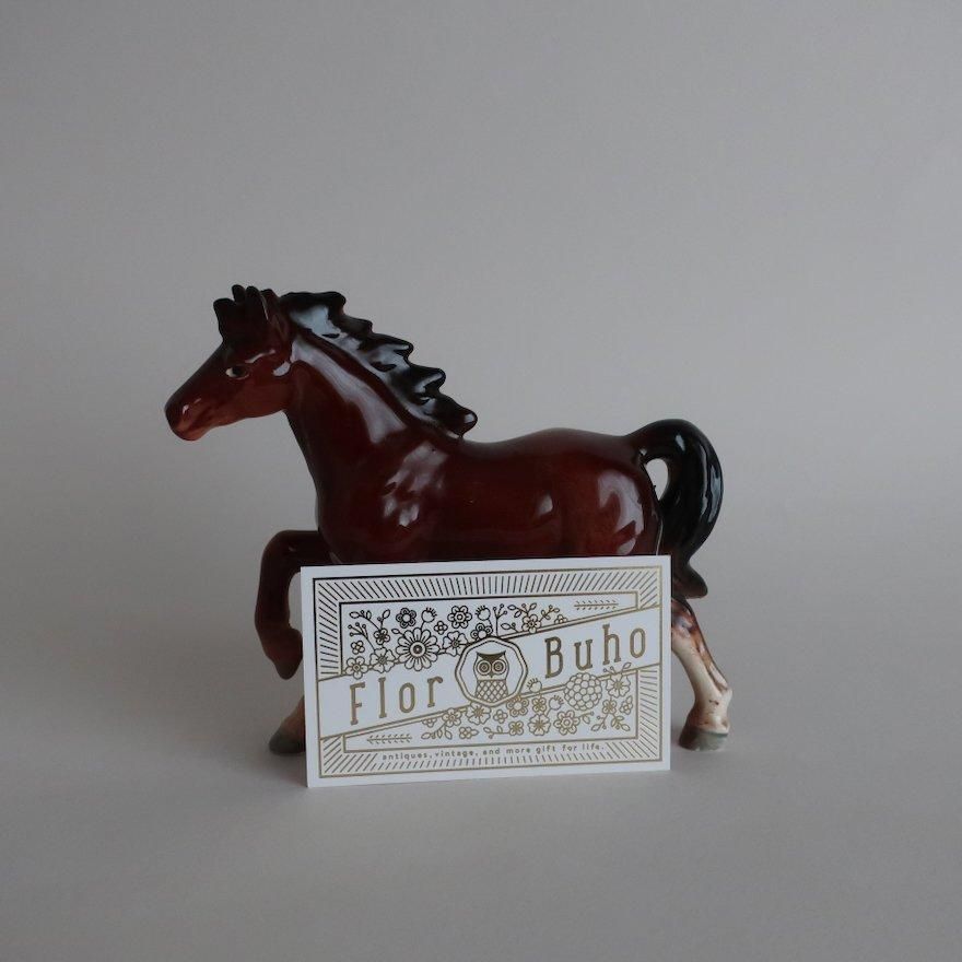 Vintage K. K Originals Ceramic Horse object/ビンテージ 陶器 Vintage K. K Originals Ceramic Horse object/ビンテージ 陶器
