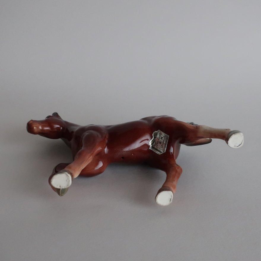 Vintage K. K Originals Ceramic Horse object/ビンテージ 陶器 Vintage K. K Originals Ceramic Horse object/ビンテージ 陶器