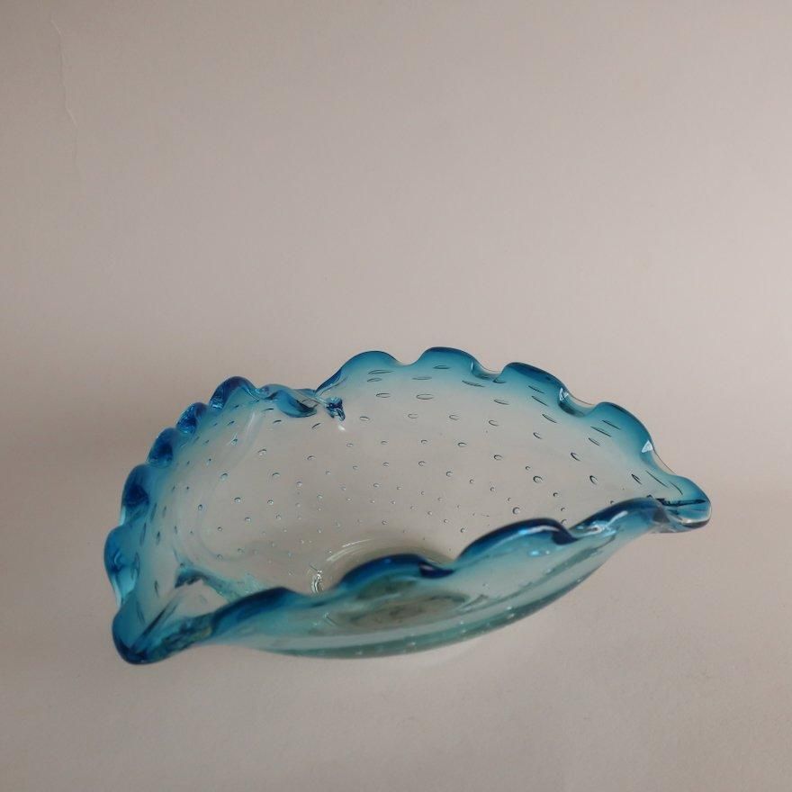 Vintage MURANO glass ash tray/ビンテージ ムラノガラス Vintage MURANO glass ash tray/ビンテージ ムラノガラス