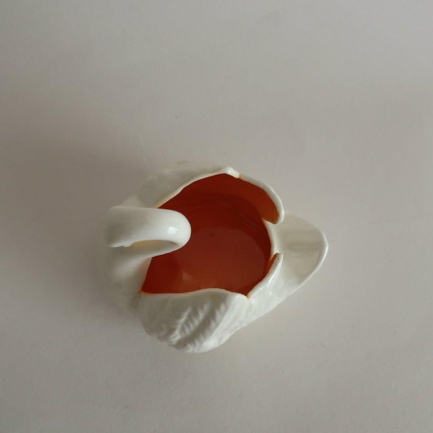 Vintage Ceramic Swan Tray Object/ビンテージ 陶器 白鳥 Vintage Ceramic Swan Tray Object/ビンテージ 陶器 白鳥