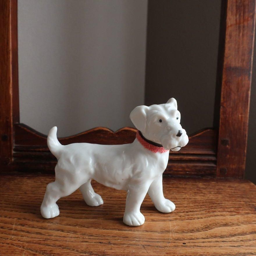 Vintage Ceramic Dog Figurine Object/ビンテージ 陶器製 犬 Vintage Ceramic Dog Figurine Object/ビンテージ 陶器製 犬
